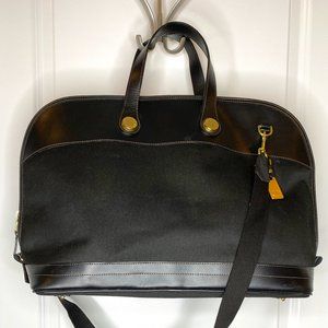 Dooney Bourke Cabriolet Overnighter - Black/Black